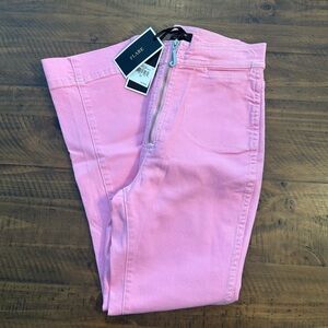 Juicy Couture Womens Pink Flare Denim Jeans Size 25 NWT